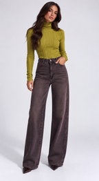 Brown Loose Jeans