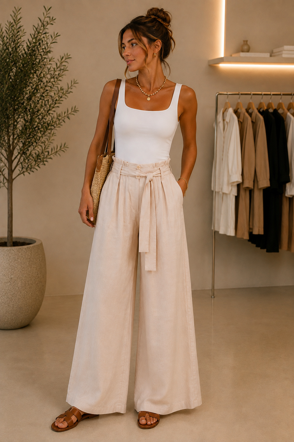 Monaco Linen Pants